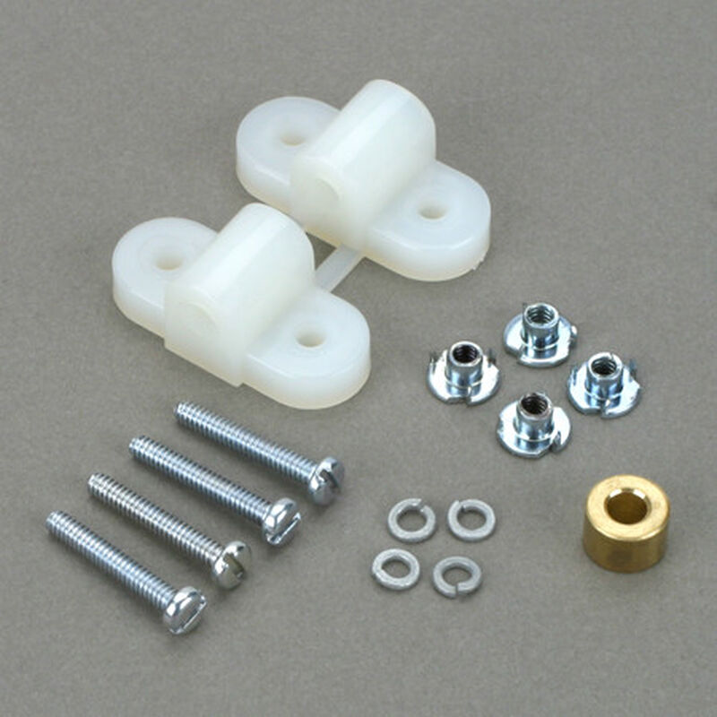 Dubro Nose Gear Block Set,Nylon - DUB156