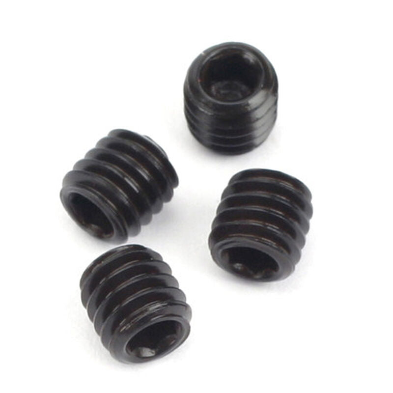 Dubro Socket Set Screws,4mm x 4 (4pk) - DUB2170