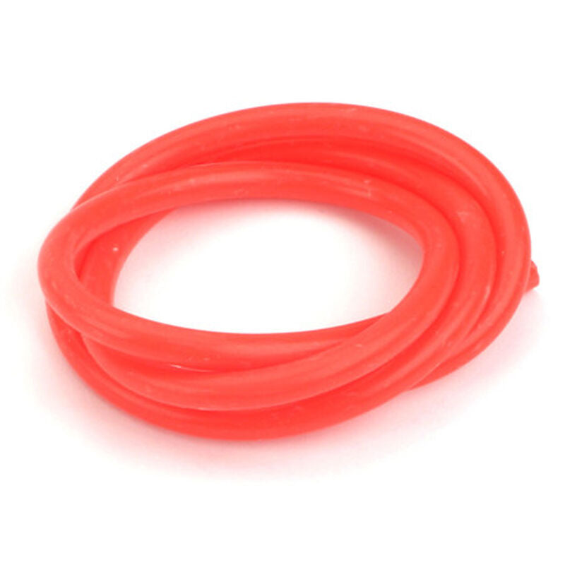 Dubro 2234 Silicone 2' Fuel Tubing, Red - DUB2234