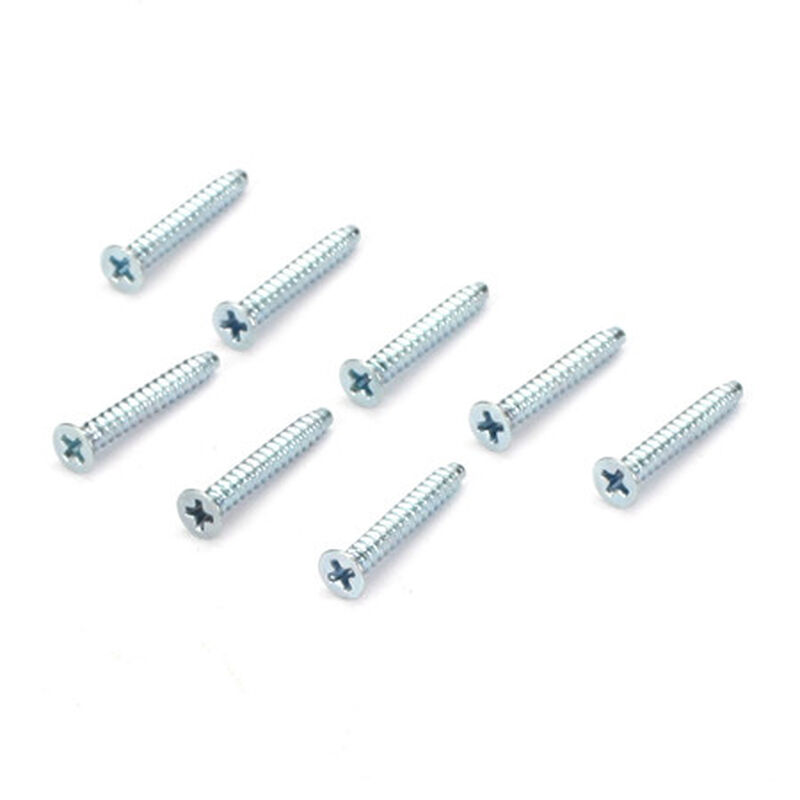 Dubro Flat Head Self-Tap Screws, 3x20mm - DUB2299