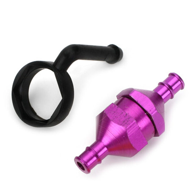 In-Line Fuel Filter, Purple Air/Car