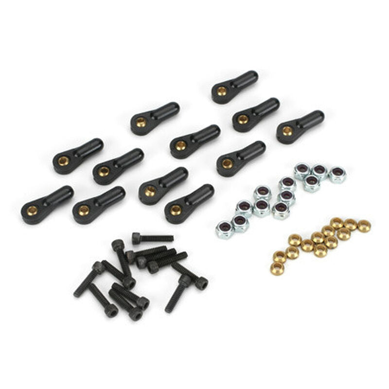 Dubro 2320 3mm Monster Ball Links (12) - DUB2320
