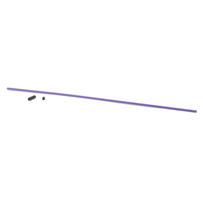 Dubro Antenna Tube with Cap, Purple - DUB2336