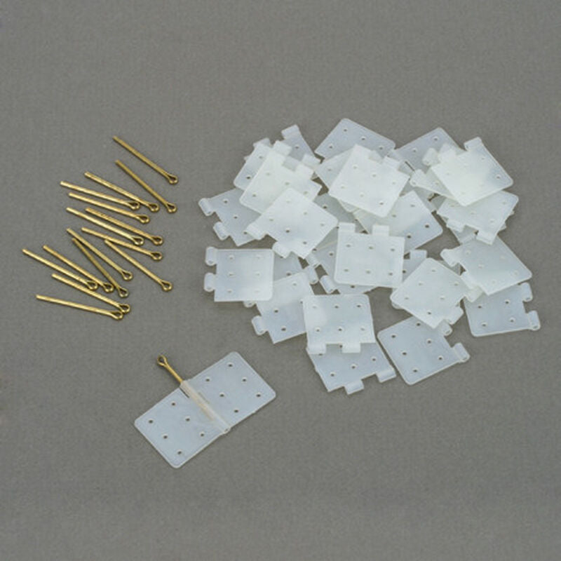 Dubro 257 Nylon Hinges,Heavy Duty (15) - DUB257