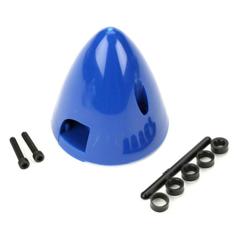 Dubro 4 Pin Spinner,2-1/2" Blue - DUB288