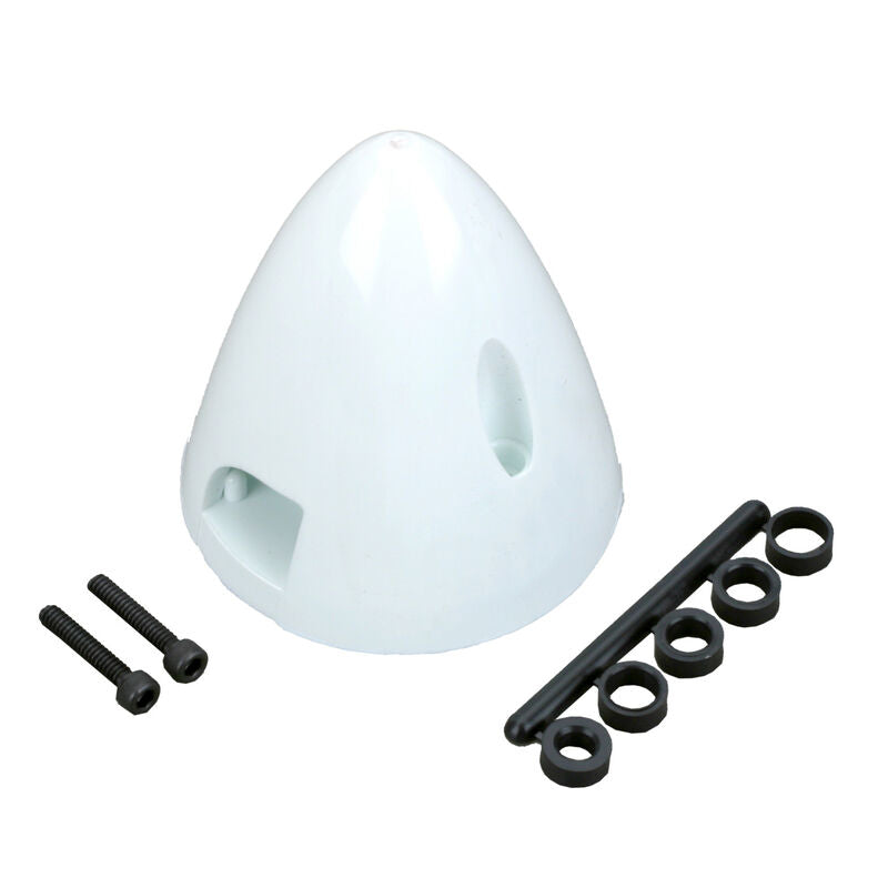 Dubro 4 Pin Spinner,2-3/4" White - DUB290