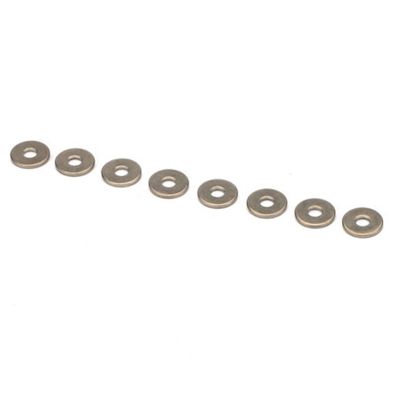 Dubro SS Flat Washer,#4 - DUB3109