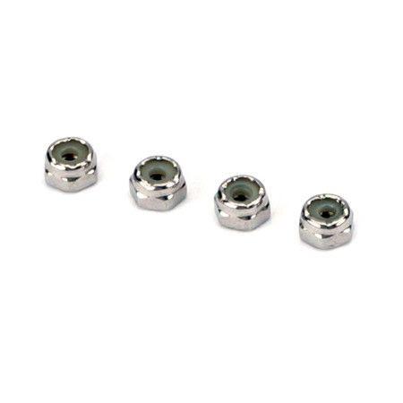 Dubro SS Nylon Lock Nuts,6-32 - DUB3113