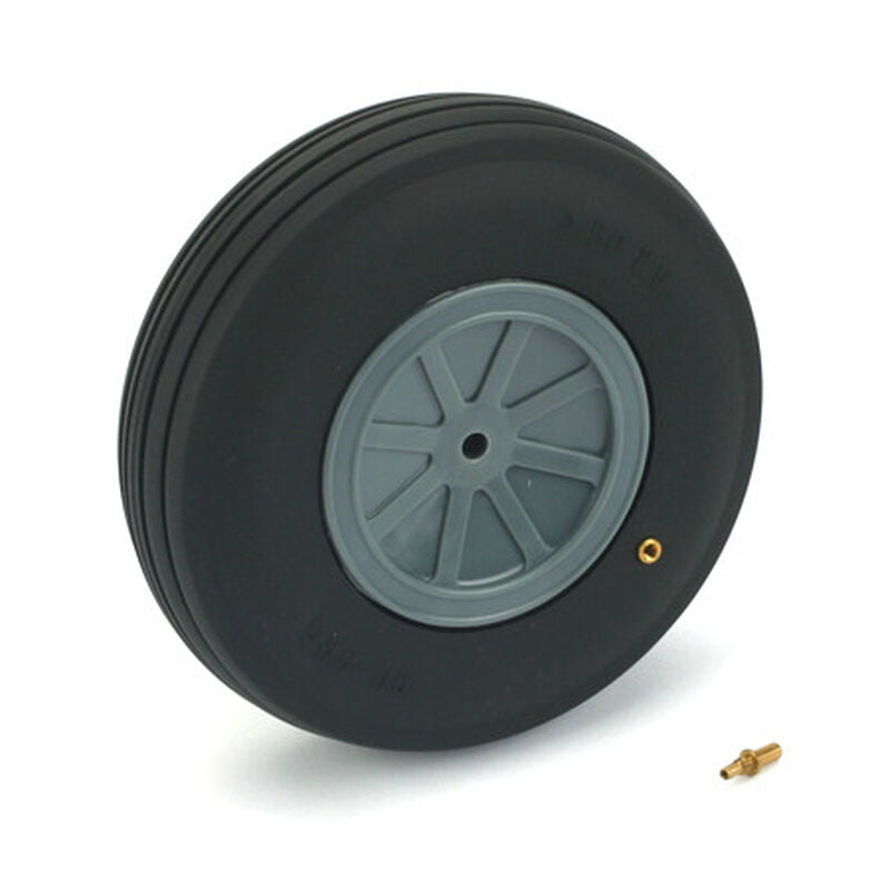 Dubro 450TV Treaded Wheel, 4-1/2",Large Scale - DUB450TV