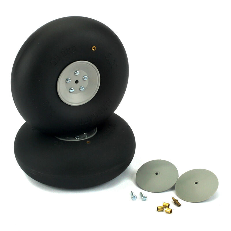 Dubro 500RV Big Wheels (2), 5" - DUB500RV