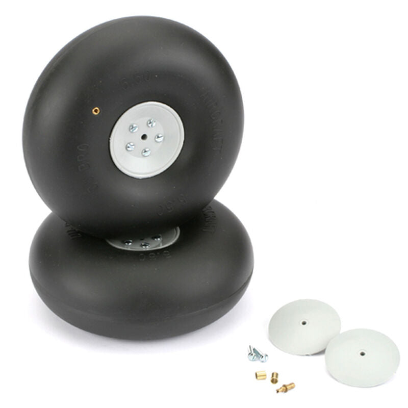 Dubro 550RV Big Wheels, 5-1/2" - DUB550RV