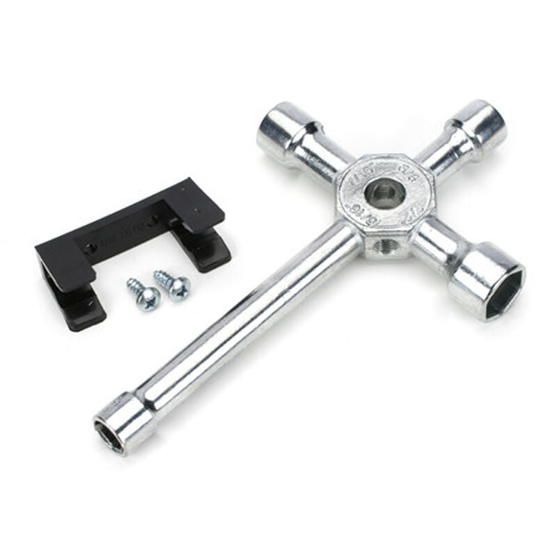 Dubro Socket Wrench 4-Way, X-Long - DUB702