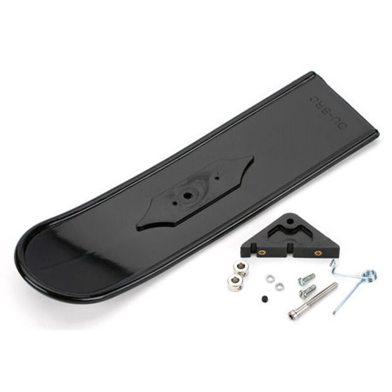 Dubro Snowbird Nose Skis, Black: .20-.60 - DUB826