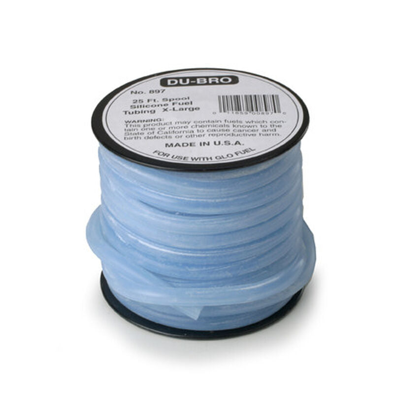 Dubro 897 Silicone Fuel Tubing, 5/32 - Sold per Foot - DUB897