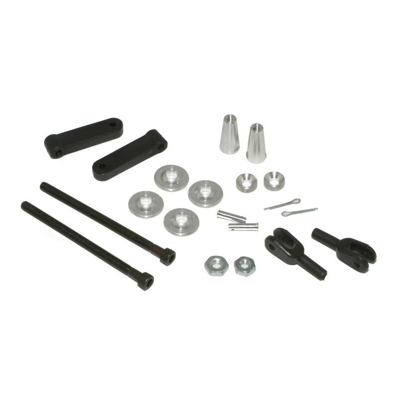 Dubro HD Adj Control Horns,.91 & Up - DUB913