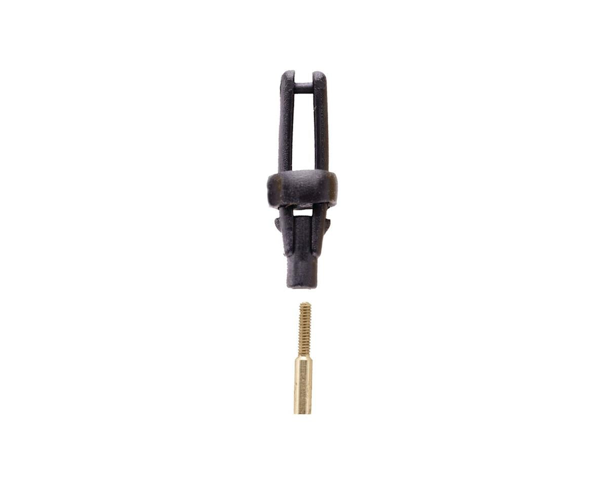 Dubro 973 Long Arm Micro Clevis, Black, (.032), 2/Pk - DUB973