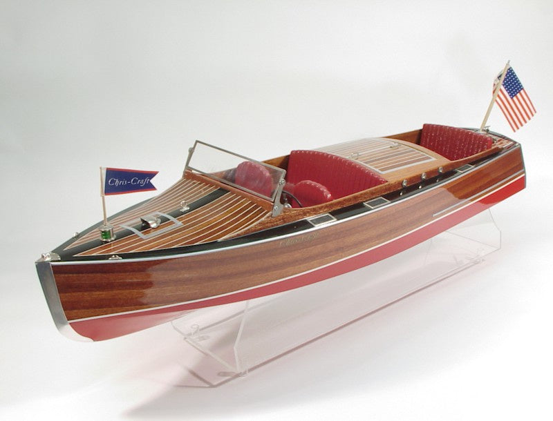 Dumas 36" 1930 Chris Craft Runabout Boat Kit (1/8) - DUM1230