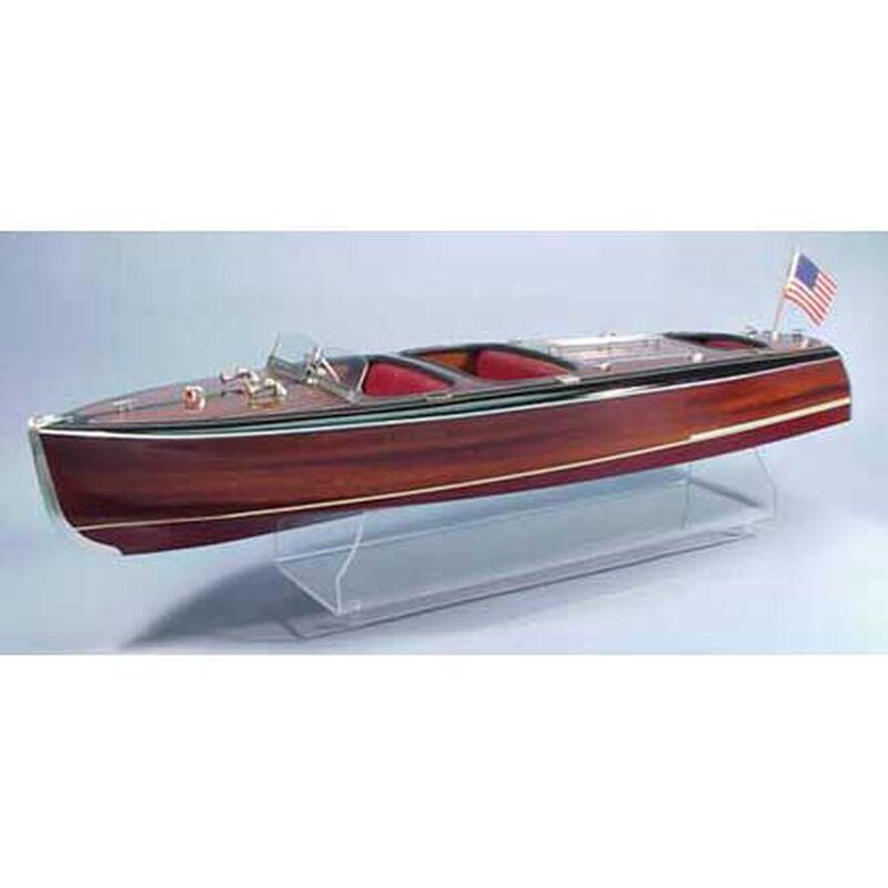 Dumas Chris Craft Triple Cockpit Barrel Back Wooden Boat Kit - DUM1241