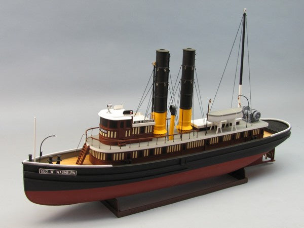 Dumas George W. Washburn Tug Boat Kit 30" 1/48 - DUM1260