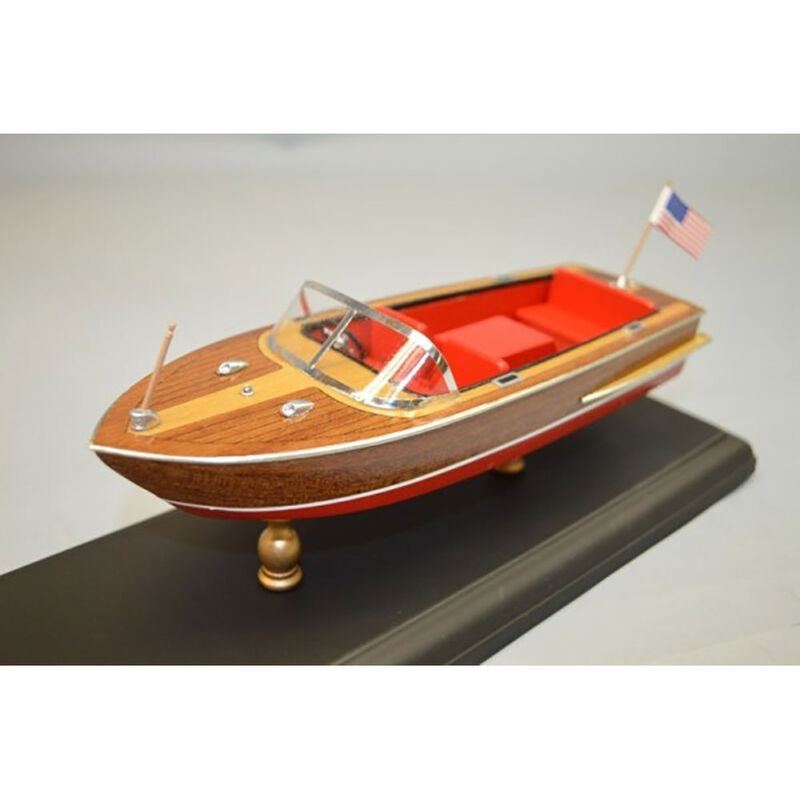 Dumas 9" 1960 Chris Craft 18' Continental Boat Laser Cut Kit (1/24) - DUM1709