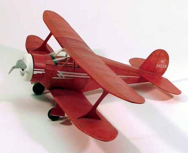 Dumas 17-1/2" Wingspan Staggerwing Rubber Pwd Aircraft Laser Cut Kit - DUM214