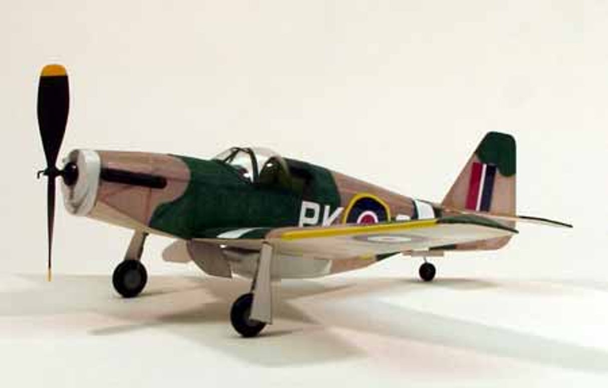 Dumas 17-1/2" Wingspan P51B Rubber Pwd Aircraft Laser Cut Kit - DUM218