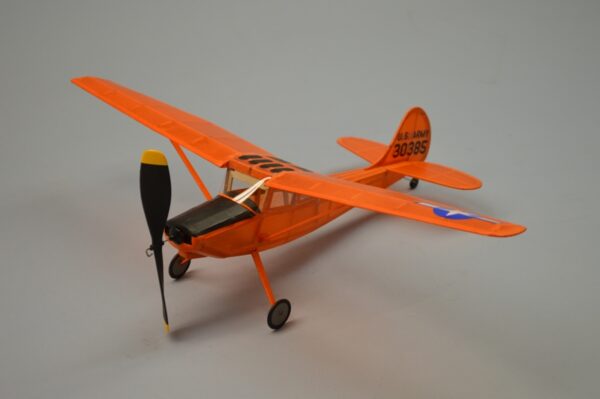 Dumas 18" Wingspan L19 Bird Dog Rubber Pwd Aircraft Laser Cut Kit - DUM236