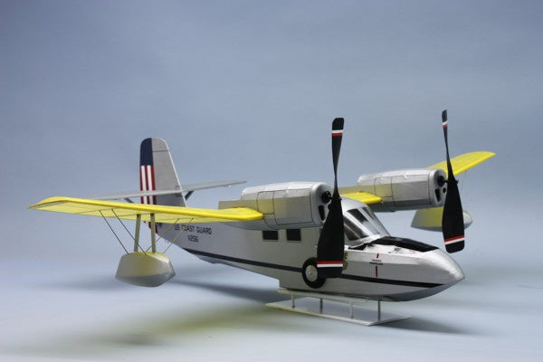 Dumas 30" Wingspan J4F1 Amphibious Rescue Rubber Pwd Aircraft Laser Cut Kit - DUM328