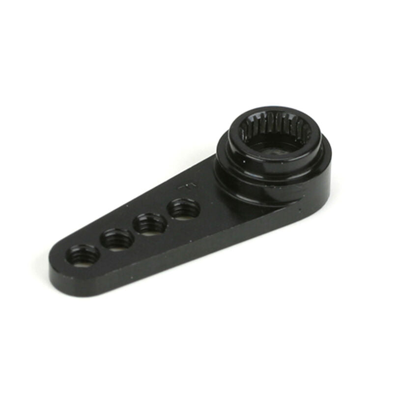 Dynamite 1/2 Machined Aluminum Servo Arm: 25T Futaba - Black