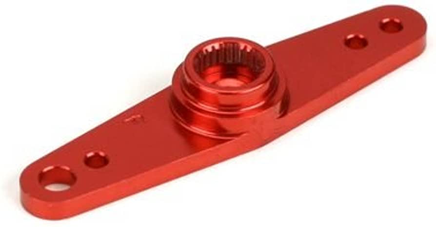 Dynamite Machined Aluminum Servo Arm: Fut Red - DYN2540