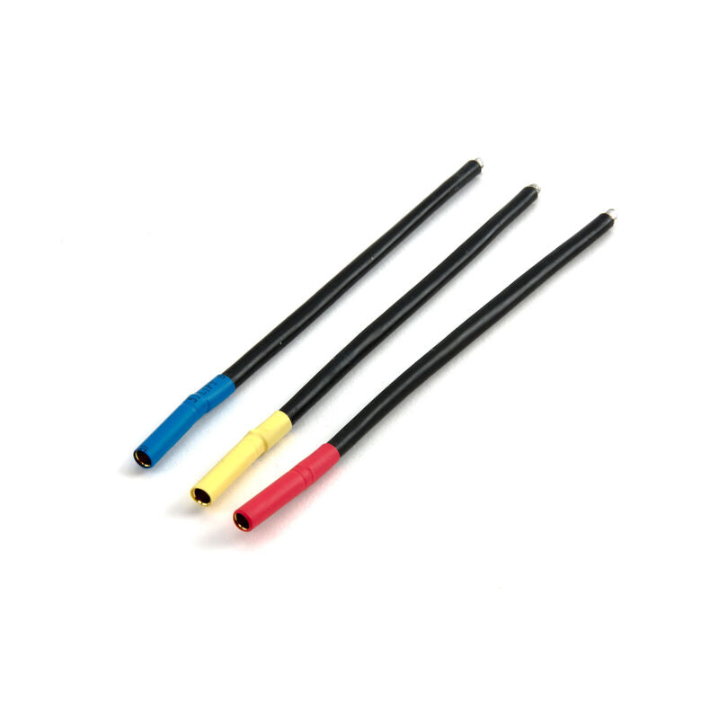 Dynamite Brushless Motor Wire Connector: Bullet Female Set, 4mm - DYNC0138