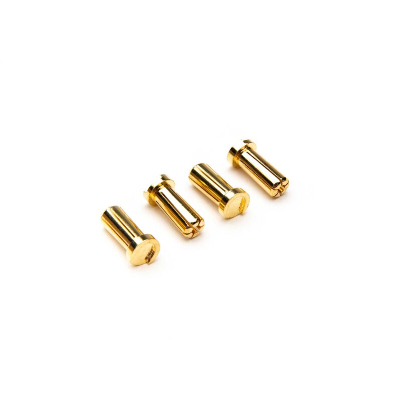 Dynamite 5mm Low Profile Bullet Connectors (4) - DYNC0176