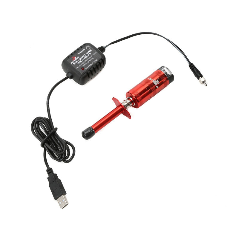 Dynamite Metered Ni-Mh Glow Driver w/USB Charger - DYNE0200
