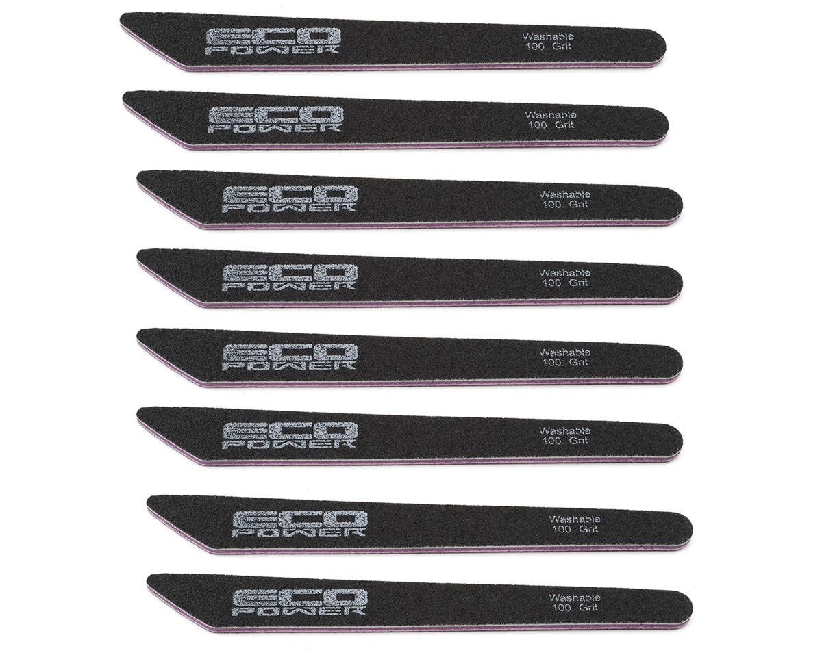 EcoPower Washable Sanding Stick Set (8) (100 Grit)