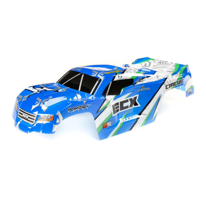 ECX Body, Blue/White: 1:10 2wd Circuit - ECX230036