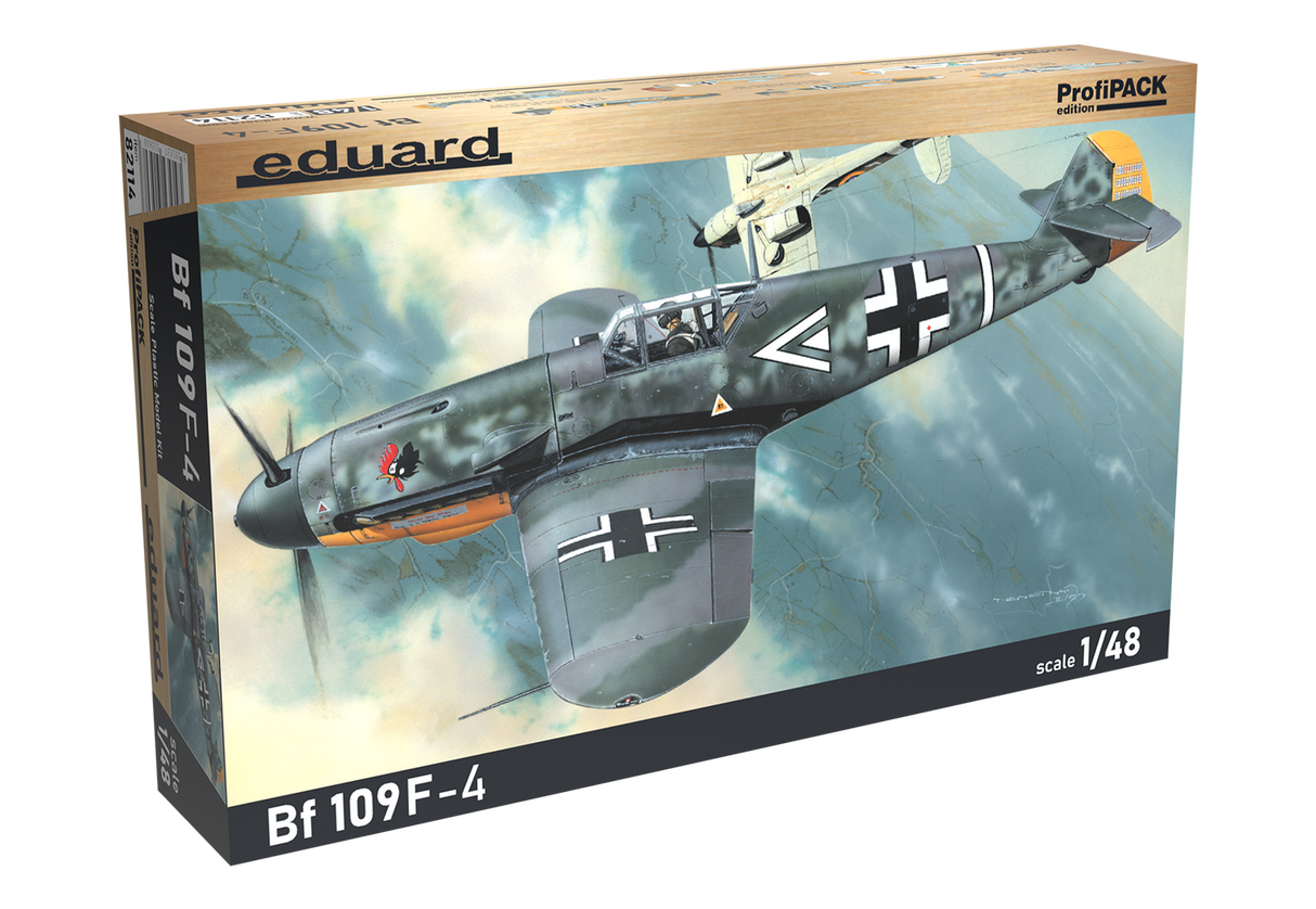 Eduard 1/48 Bf 109F-4 [Profipack] Plastic Model Kit