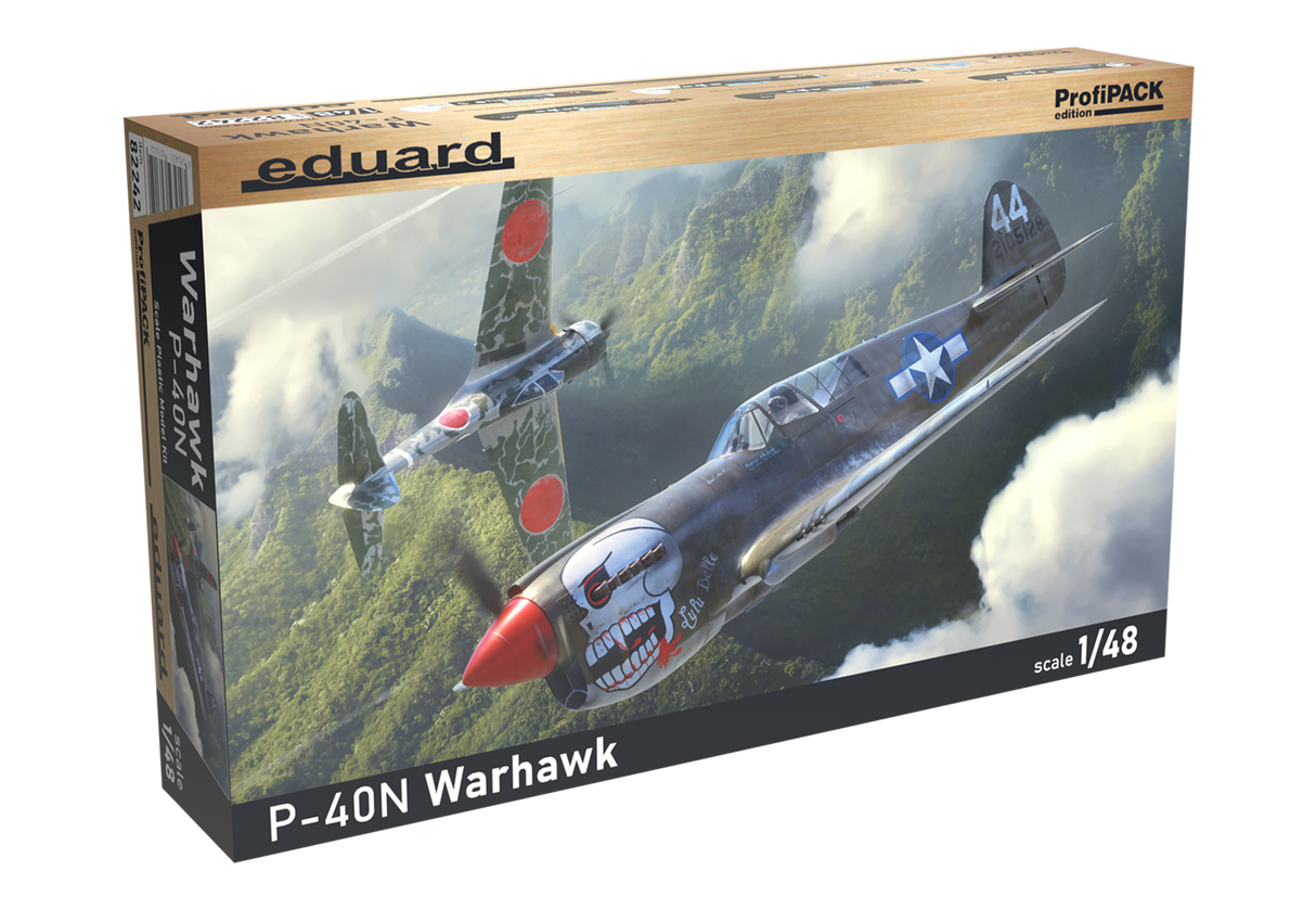 Eduard 1/48 P-40N Warhawk ProfiPack edition Plastic Model Kit