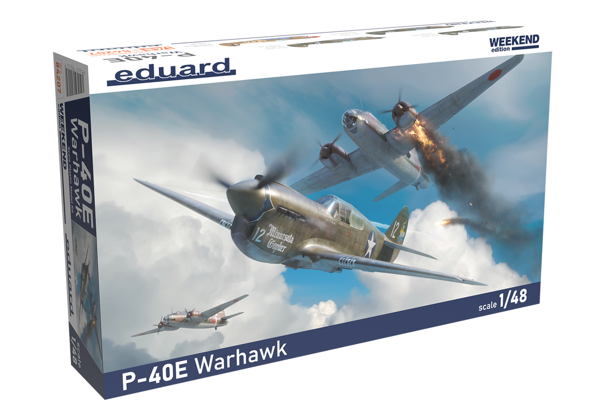 Eduard 1/48 P-40E Warhawk [Profipack] Plastic Model Kit