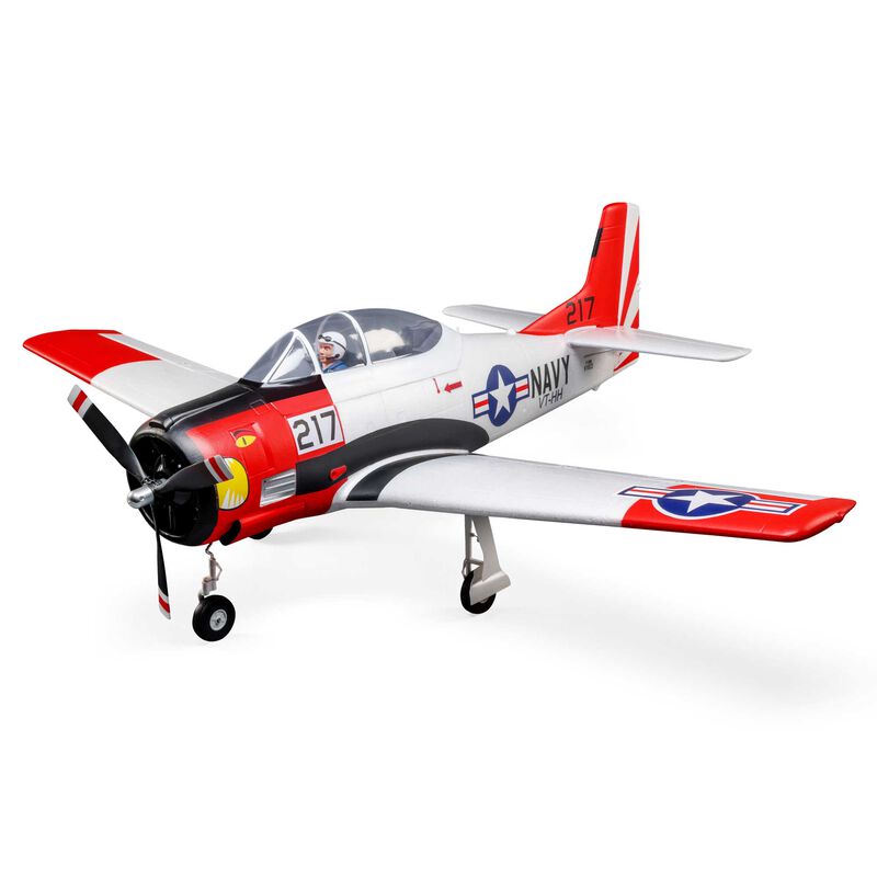 E-Flite T-28 Trojan 1.2m with Smart BNF Basic - EFL18350