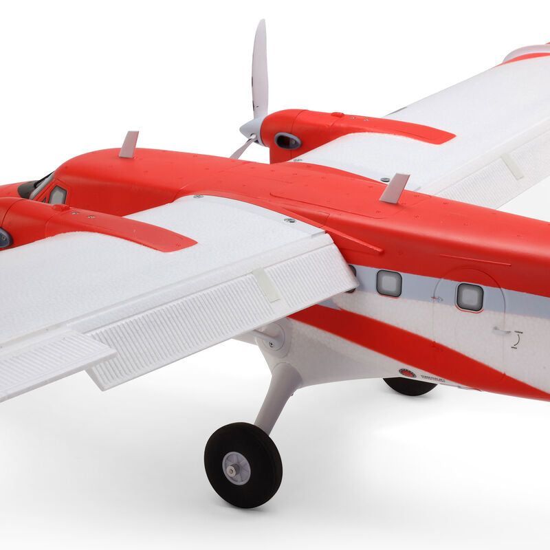 E-flite DHC-6 Twin Otter 1.4m BNF Basic with AS3X+ and SAFE Select with Floats