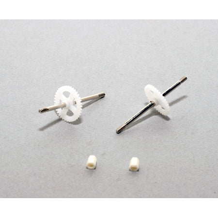 E-Flite Prop Shaft with Gear (2): 8.5mm Gearbox - EFL9054