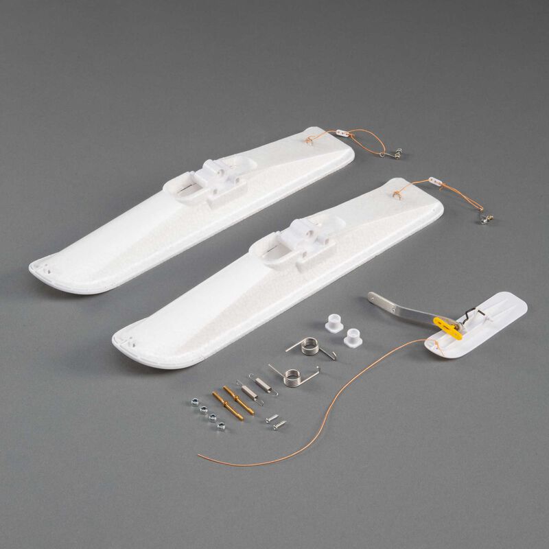 E-Flite 10-15 Size Taildragger Ski Set (3mm Axle) - EFLA970