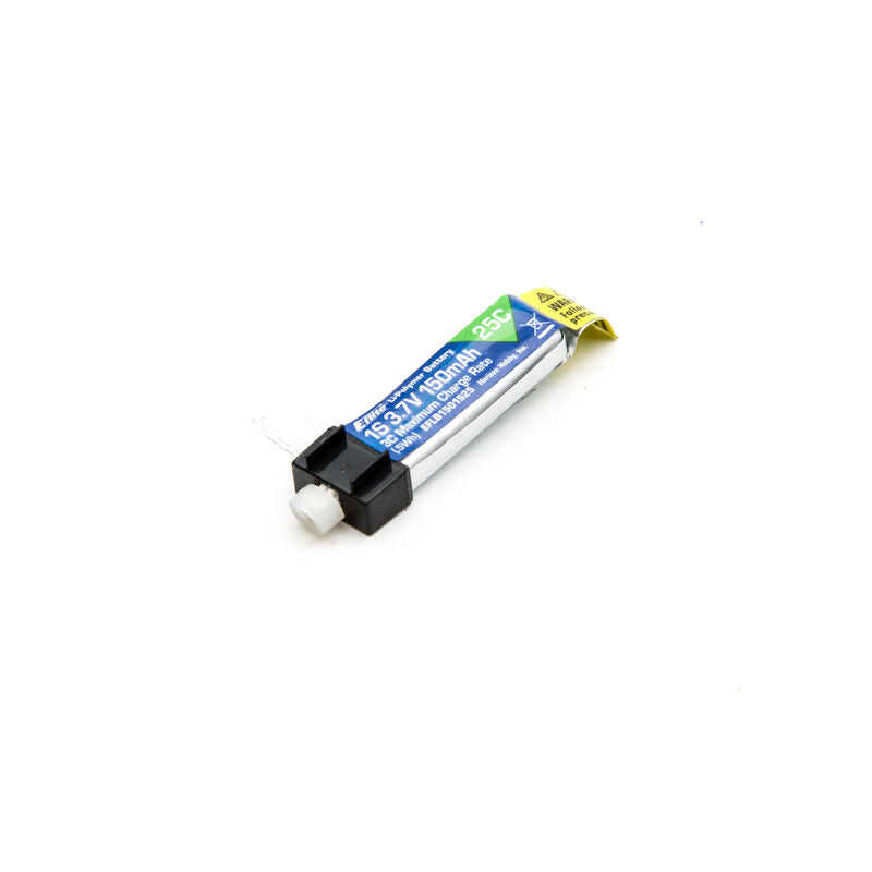 E-Flite 150mAh 1S 3.7V 25C LiPo Battery - EFLB1501S25