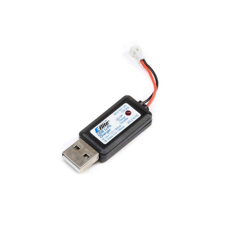 E-flite 1S USB Li-Po Charger, 300mAh