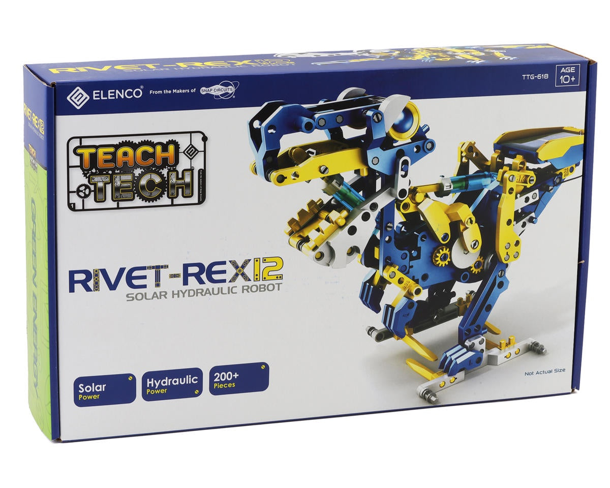 Elenco Electronics Rivet-Rex 12 Solar Hydraulic Robot Kit