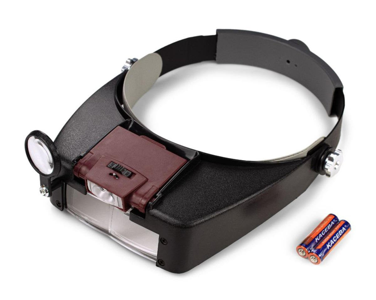 Enkay Adjustable LED Lighted Magnifying Visor