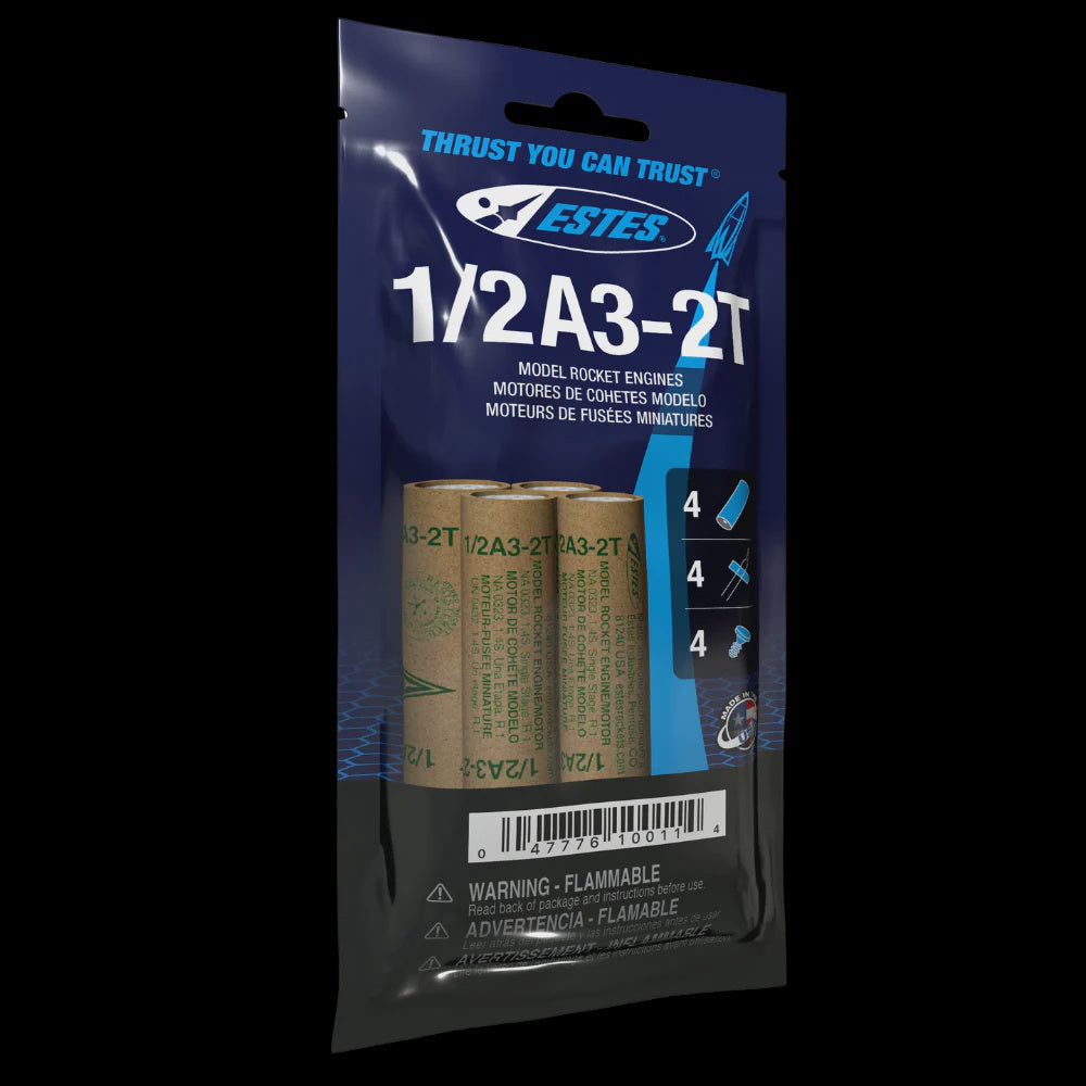 Estes 10011 1/2A3-2T Engines (4)