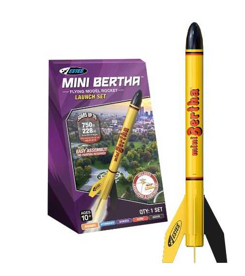 Estes 2469 Mini Bertha Rocket Launch Set