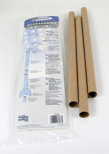 Estes Body Tubes BT-50 (3) - EST3086