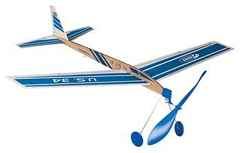 3434 Super Stratosphere Rubber Band Balsa Glider